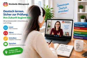 A2 Prüfungsvorbereitung Deutsch online bei Worldwide Bildungswerk WWB Berlin