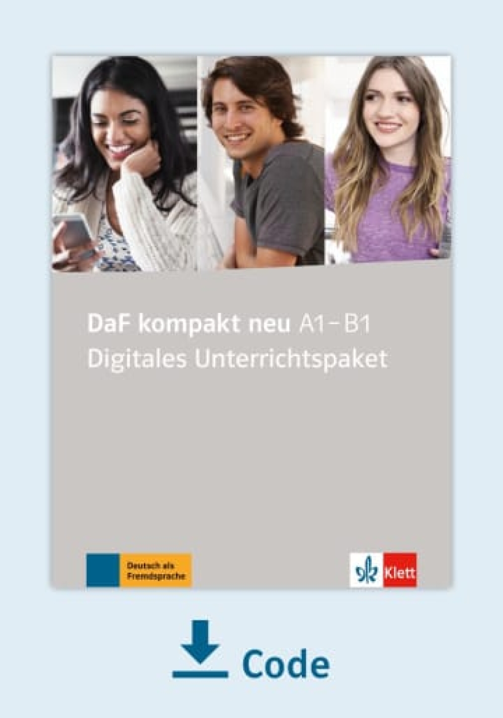 DaF kompakt neu A1-B1 – Digitales Unterrichtspaket Lizenzcode für Klett ...